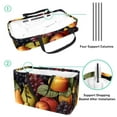 thumbnail image 4 of Thanksgiving Fruits Reusable Foldable Large Capacity Laundry Bag Shopping Bag Easter Basket Picnic Basket Oxford Cloth Durable Storage Organizer Bin Hamper Tote - Grey, 4 of 7