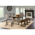 thumbnail image 2 of Hillsdale Furniture Emerson 6-Piece Rectangle Dining Set, Mulitple Colors, 2 of 2