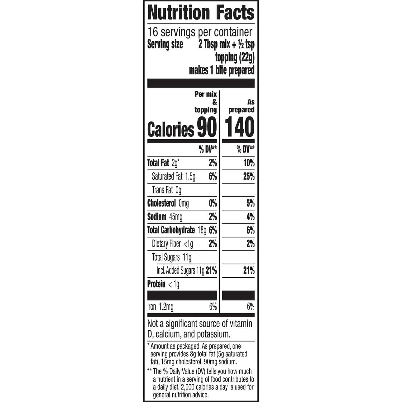 Betty Crocker Chocolate Brownie No-Bake Cookie Dough, 12.2 oz