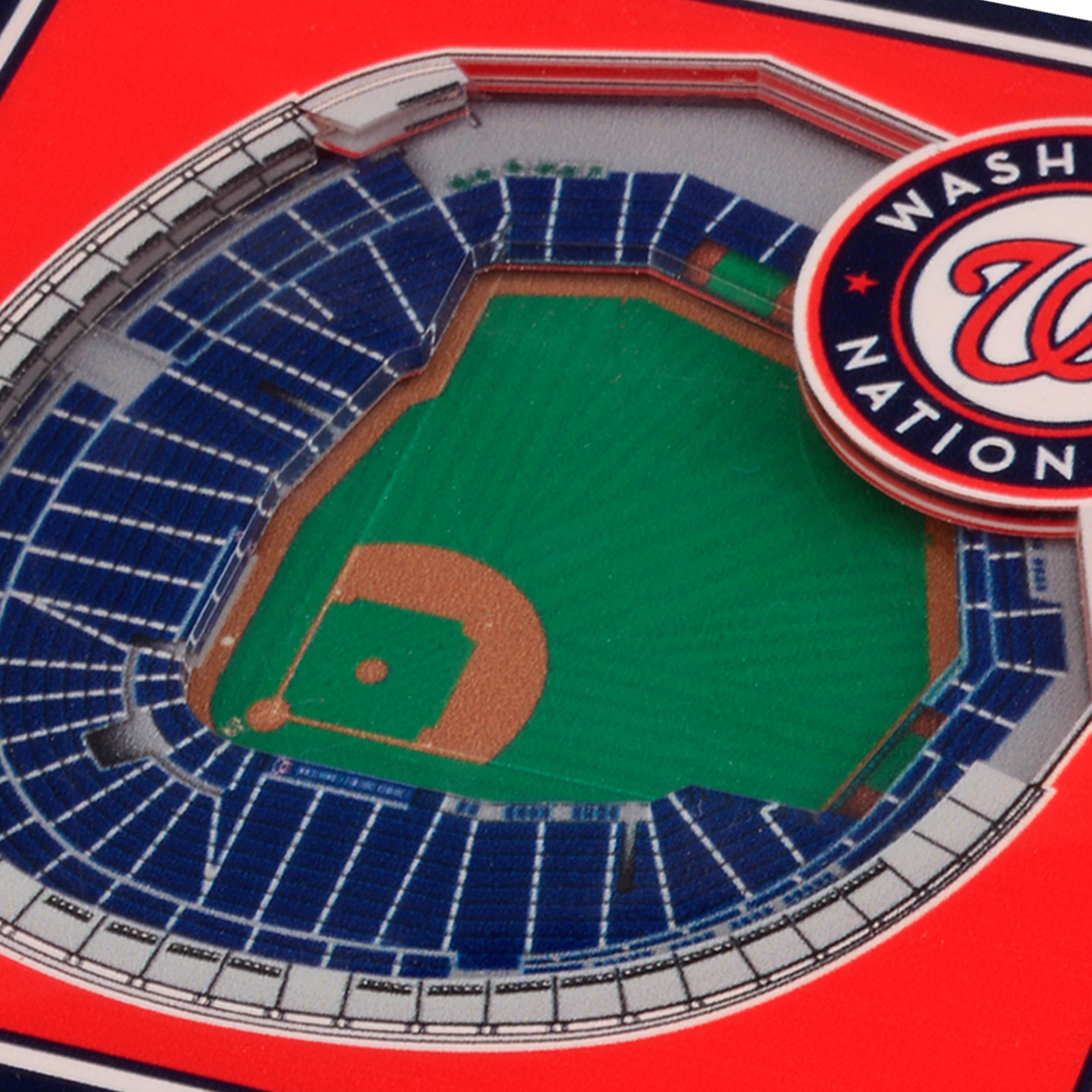 YouTheFan MLB Washington Nationals Stadiumview Cribbage