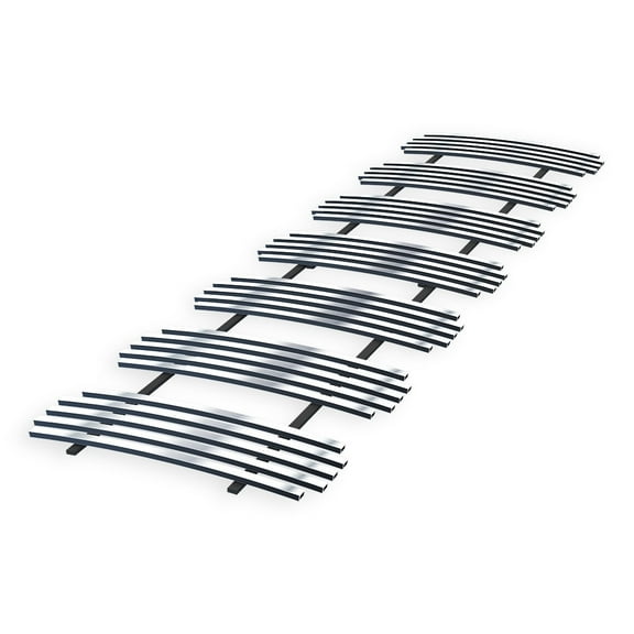 APS Compatible with Jeep Commander 2006-2010 Main Upper Stainless Steel SS Chrome 8x6 Vertical Billet Front Grill Grille Insert J65499V