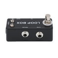 thumbnail image 4 of LHCER Mini Effect Box,True Bypass Effect,Guitar Loop Effect Metal Black Mini Pedal True Bypass Channel Selection For Electric Bass, 4 of 8