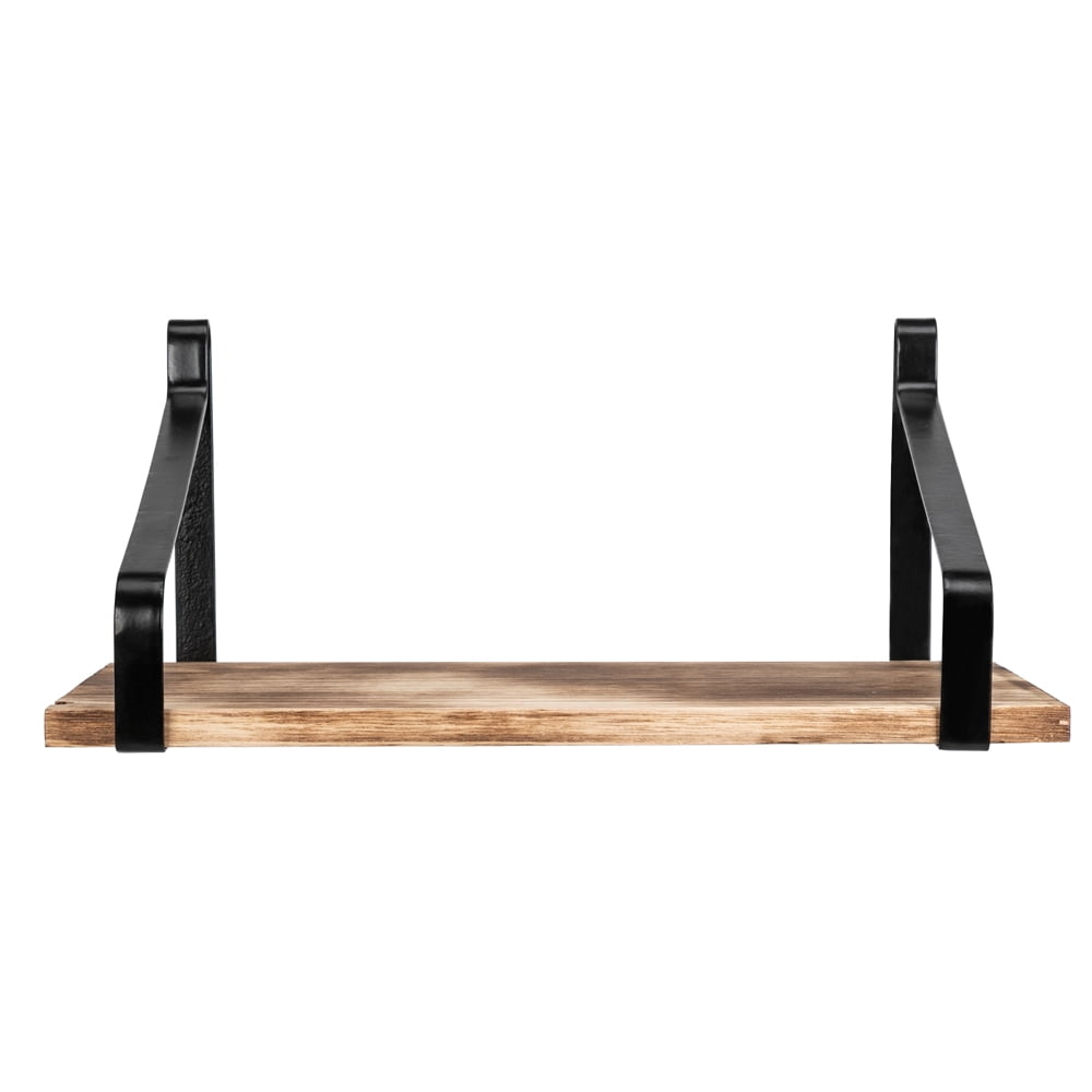 Kepooman 2Pcs Floating Shelves Wall Mount for Kitchen Living Room Bathroom Bedroom