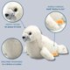 thumbnail image 2 of Peluche Steiff Aro Howler Blanco 20 cm, 2 of 3