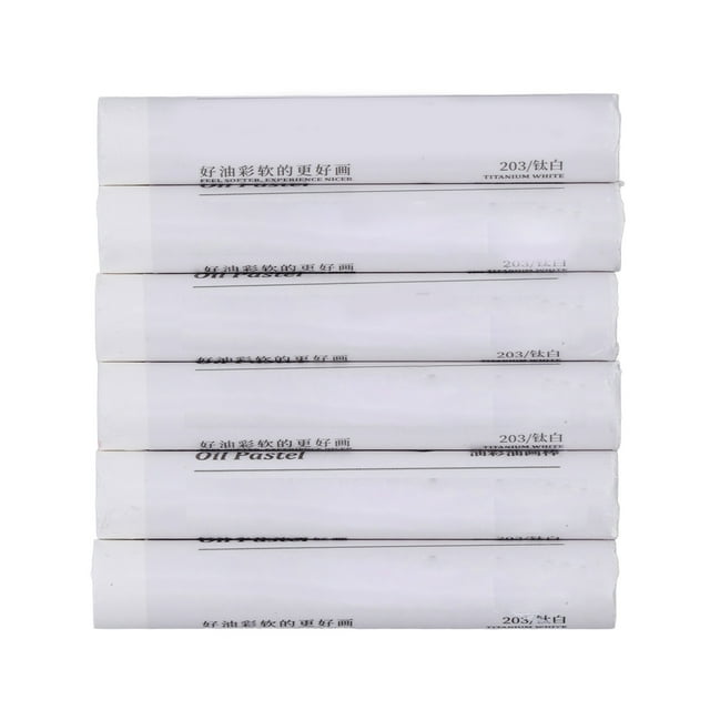 White Oil Pastels, Wax Material Oil Pastels For Painting For Coloring