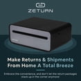 thumbnail image 2 of Zeturn 4x6 Thermal Shipping Label Printer - Wireless Bluetooth, Rechargeable Battery, No Ink Needed - for iPhone, Android, Home, 2 of 9