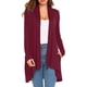 thumbnail image 1 of Cárdigan Para Mujer, Manga Larga, Moda , Informal, Cómodo, Color Sólido, Blusa Superior Odeerbi ODB138691, 1 of 9