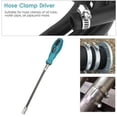 thumbnail image 5 of Flexible Hose Clamp Kit with 7mm Metric Socket, Hex Wrench & Pipe Extension Tools - Blue, 5 of 5