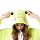 thumbnail image 3 of Kigurumi - Pijama de una pieza con forma de rana para adultos, pijama de animales, pantuflas, mono bonito, ropa de dormir, cosplay para hombres y mujeres, 3 of 5