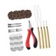 thumbnail image 5 of Kit de herramientas de extensión de cabello profesional, 500 anillos de cuentas de silicona, dispositivo de estilismo portátil, suministros de salón Color 3, 5 of 10