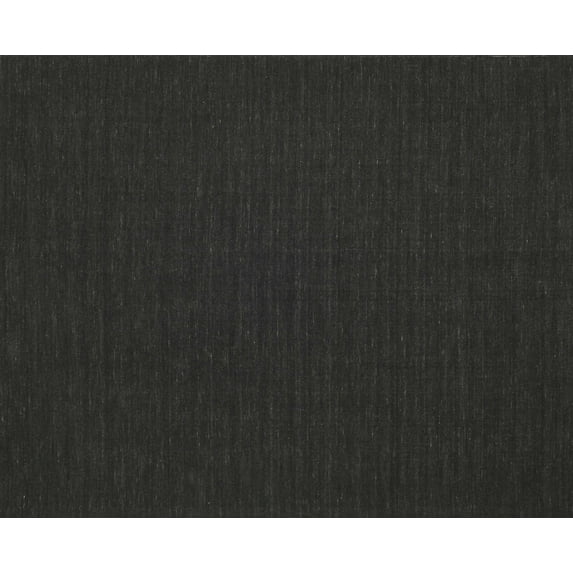 Ahgly Company Indoor Rectangle Contemporary Charcoal Black Abstract Area Rugs, 5' x 8'