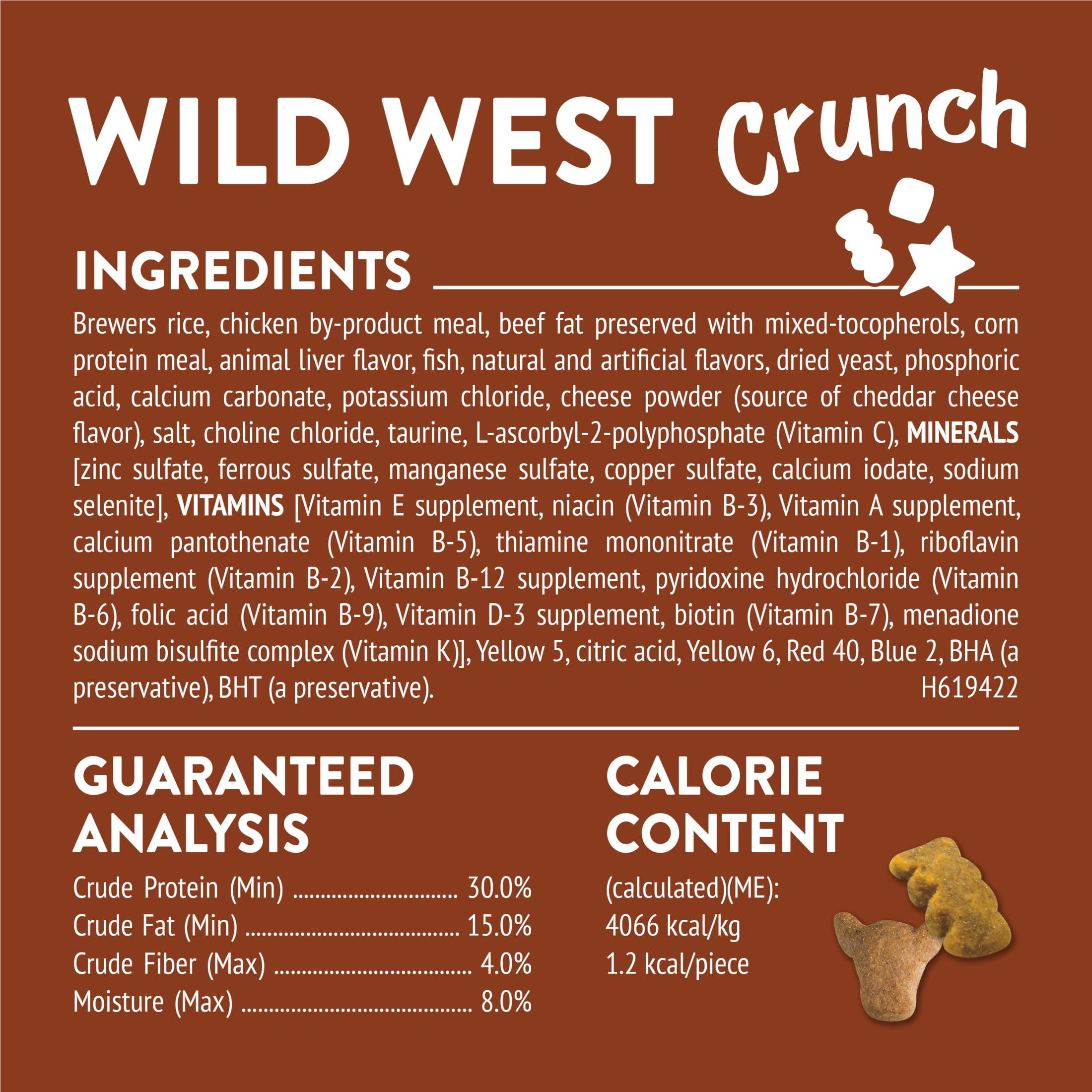 (10 pack) Purina Friskies Party Mix Wild West Crunch Cat Treats, Beef, Liver, & Cheddar, 2.1 oz Bag
