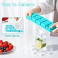 thumbnail image 4 of UYWGF-Small Silicone Molds with Lids, 2-Tbsp 10-Cube Square Ice Trays, Dishwasher Safe, Covered Ice Molds for Iced Coffee & Cocktails, Freeze 30mL/15mL Portions -2 Pack, 4 of 4