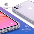 thumbnail image 4 of iPhone 11 Case, Slim Shockproof Bumper Phone Case for Apple iPhone 11 6.1 inch for Women Girls Boys Men, HD Clear, 4 of 8