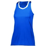 Augusta S Ladies Crosse Jersey Royal/White 1678