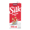 thumbnail image 2 of Silk Soy Milk Alternative, Original, Dairy Free, Shelf Stable, 7g of protein, 2 of 5