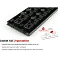 thumbnail image 6 of TEKTON 1/2 Inch Drive 6-Point Socket Set with Rails, 19-Piece (3/8-1-1/2 in.) | SHD92122, 6 of 7