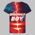 thumbnail image 5 of FYDUU Fashion T-Shirts Boys Graphic Tees Casual Short Sleeve Crew Neck T Shirt Top Cute Printed Tshirts Kids Back To School Clothes 3-4 Years, 5 of 5