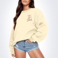 thumbnail image 2 of VBARHMQRT Womens Oversized Sweatshirt Embroidered 2025 Senior Shirt Custom for Seniors Graduation, 2 of 5