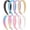 8-Pack, variant on Glitter Headbands for Women Wide Non Slip Hair Bands Sparkly Sequins Stretchy Headwrap Daily Party Wedding Hair Accessories 8 count