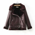 thumbnail image 1 of Women Sheepskin Leather Coat, 1 of 2