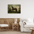 thumbnail image 3 of Stupell Industries Traditional Forest Horse Portrait Canvas Art, 24 x 16, by Petals Prints Design, 3 of 8