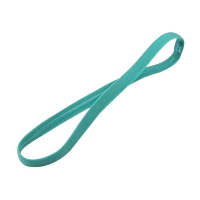 3 pieces hairband men, elastic hairband hairband sport hairband nonslip hairband men women thin for yoga soccer jogging green one size