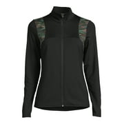 Avia Women’s Performance Zip-Up Reflective Jacket