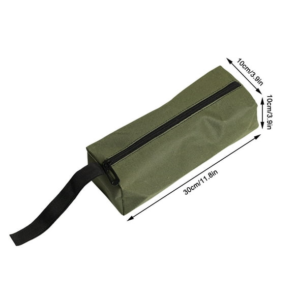 Agiferg Repair Tool Organizer Storage Bag Oxford Cloth Small Tool Bag With Zipper Waterproof Pocket Tool Holder