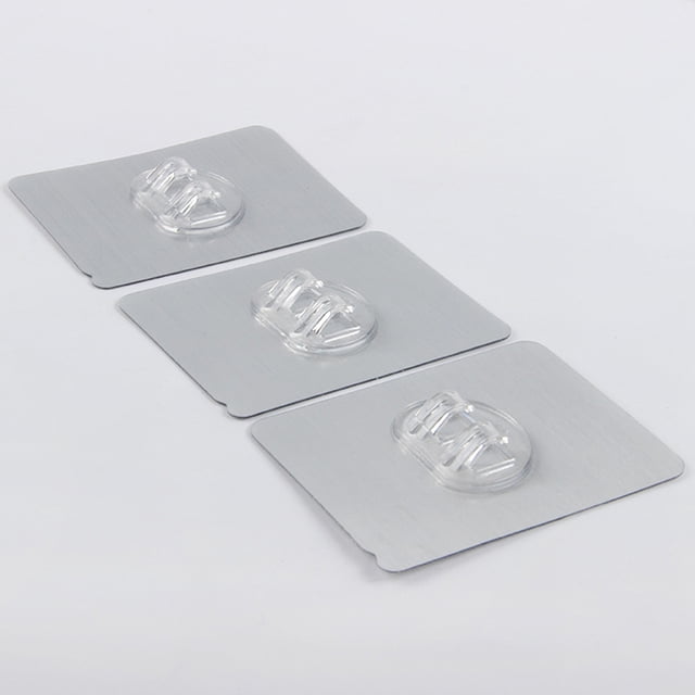unbranded 6Ud Gancho Metálico Para Colgar Ropa Y Accesorios En Pared Con Instalación Sin Taladro