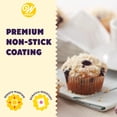 thumbnail image 4 of Wilton 2105-6789 Molde para muffins y cupcakes 12 cavidades 26.8x 38 cm, 4 of 7