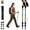 Green, variant on Outsura Hiking Poles Pair of 2, Aluminum Trekking Poles, Collapsible Lightweight Walking Sticks for Hiking and Trail Walking