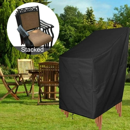 Patio Chair Cover High Back Protector Waterproof 210d Oxford Cloth Outdoor Lawn Furniture Covers 25 6x25 6x47 3inch Canada Patio Chair Cover High Back, Cloth Patio Chair Covers