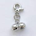thumbnail image 2 of fastboy 2pcs/set Convenient Key Rings With Dog Bells Easy To Attach And Detach Durable And Long-lasting Silver, 2 of 6