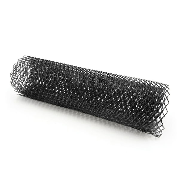 Parrilla de Coche Unique Bargains Malla Rómbica Aluminio Negro 100x33cm 10x20mm