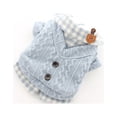 thumbnail image 1 of Ropa para perros, ropa para mascotas, ropa de invierno con forma de piruleta para perros, ropa para gatos, ropa para osos, ropa de lana a cuadros para mascotas, 1 of 5