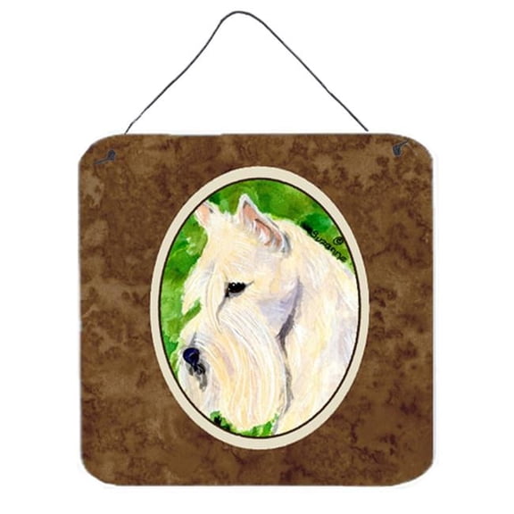 Scottish Terrier Aluminium Metal Wall Or Door Hanging Prints