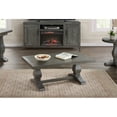 thumbnail image 3 of Martin Svensson Home Napa Solid WoodCoffee Table Gray, 3 of 8