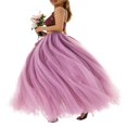 thumbnail image 4 of EIMELI Jupe à Bulles pour Femmes Jupe en Tulle Ajustable Taille Nouée pour Mariage Fête Photographie, 4 of 6