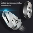 thumbnail image 3 of 150° Alloy & High Carbon Steel Glass Cutting Head - 4mm Cutter Wheel & Shank Diameter, 20mm Length - Replaceable Blade Accessory for Efficient Cutting of Glass, Ceramic & Mirror in Automated Cutting, 3 of 7