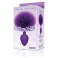 thumbnail image 3 of Sexy, Kinky Gift Set bundle of Vibrating Sextenders, Contoured And Icon Brands Cottontails, Silicone Bunny Tail Butt Plug, Purple, 3 of 5