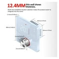 thumbnail image 2 of Smart Heating Thermostat Digital Temperature Controller LCD Display Weekly Programmable Thermostat APP Control ,Save Energy, 2 of 5