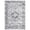 grey, variant on Vintage Medallion Runner Rug – Washable, Non-Slip, Bohemian Soft Low Pile Carpet for Hallway, Entryway, Kitchen, Bedroom, Bathroom – Blue, USA, 2x6ft (61x183cm)