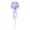 Purple, variant on UNLLLL Mini Fan Portable Fan, Handheld Personal Fans with Lanyard, USB Rechargeable Handheld Fan with Cute Cartoon Animal Graffiti, for Outdoor, Travel, Hiking, Camping (Pink, Panda)