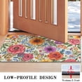 thumbnail image 3 of Pioneer Flower Floral Print Pattern Door Rugs,Washable Non Slip Door Mats Indoor,Decorative Door Mats,Entry Mat Indoor for Entrance,Bedroom,Kitchen,Bathroom,17"x30", 3 of 6