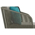 thumbnail image 5 of Simpli Home Carmel 32" W Contemporary Outdoor Conversation Chair in Sand Drift Polyester Fabric, 5 of 13