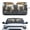 Black Cat Family Pattern, variant on XYZCANDO Car SUV Windshield Sun Shade with Black Cat Family Print, Car Windshield Sun Shade comes with storage pouch for road trips and daily use