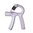 thumbnail image 3 of jinwen Poignée Rehausseur pour Enfants Poignées Réglables Robustes Poignée Doigt Violet Blanc, 3 of 9