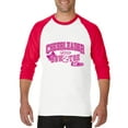 thumbnail image 1 of Artix - Mens Raglan Sleeve Baseball T-Shirts, up to Size 3XL - Cheerleader Bow 2 Toe, 1 of 4