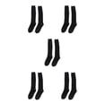 thumbnail image 1 of Qarigey Medias altas y gruesas, calcetines de moda, calentador de muslo, uniforme, protección, flexibilidad, accesorios de disfraz, mujer, niñas, negro Type2 NO2 Qarigey CBP387471, 1 of 4